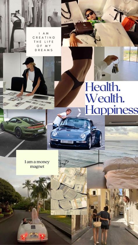 Wealth Affirmations Health Wealth Love And Happiness, Health Is Wealth Wallpaper, Health And Wealth Affirmations, Health Wealth And Prosperity, Wealth Wallpaper, Wallpaper For 2023, Manifesting Wallpaper, Wealth Aesthetic, Health Wealth And Happiness