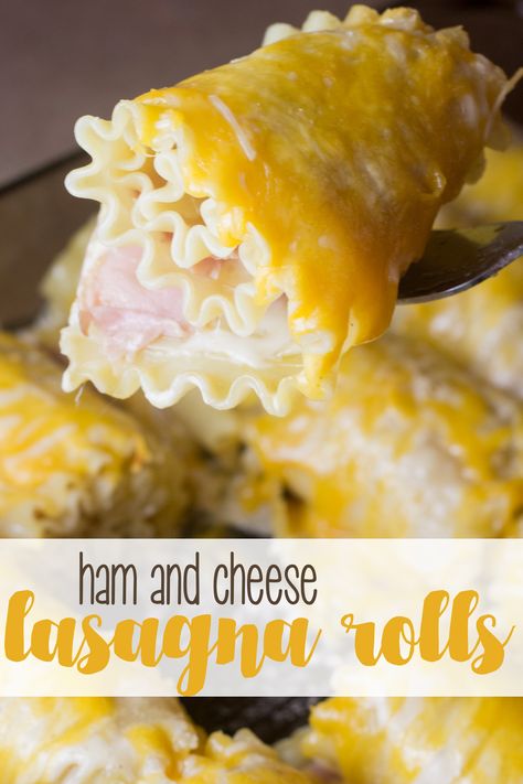 Lasagna Roll Ups Easy, Ham Lasagna, Cheese Lasagna Roll Ups, Ham Roll Ups, Sesame Shrimp, Ham And Cheese Pinwheels, Lasagna Roll Ups, Lasagna Roll, Lasagna Rollups