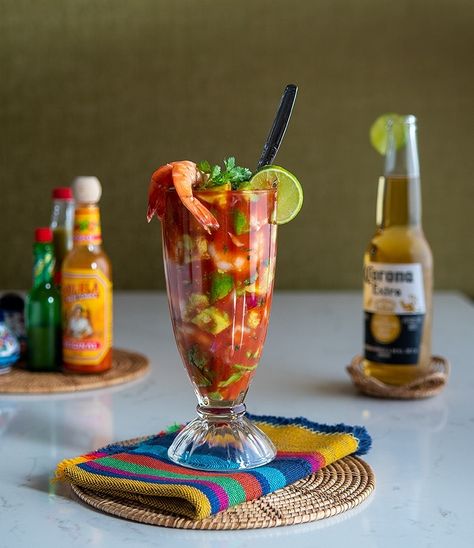 Mexican Shrimp Cocktail Recipe for Coctel de Camarones. Copyright © 2023 Terence Carter / Grantourismo. All Rights Reserved. Mexican Shrimp Cocktail Recipe, Shrimp Cocktail Recipe, Mexican Shrimp Cocktail, Cocktail Shrimp Recipes, Mexican Shrimp, Seafood Cocktail, Gluten Free Beer, Prawn Cocktail, Seafood Restaurants