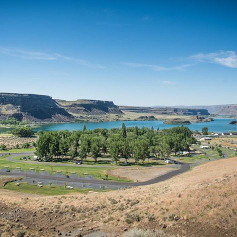 Sun Lakes-Dry Falls State Park | Washington State Parks Washington State Parks, Camping Park, Autumn Lake, Autumn Park, Concession Stand, Water Skiing, Mini Golf, Water Activities, Wakeboarding