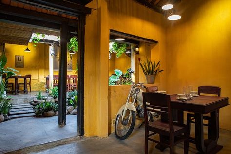 Hoi An Restaurants, Vietnamese Architecture, Laundry Ideas, Vietnamese Restaurant, Best Dining, Hoi An, Wine List, Vietnam Travel, Cozy Corner