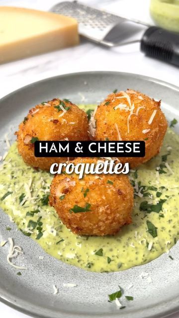 Isabelle Dunn on Instagram Mozarella Balls, Croquettes Recipe, French Recipe, French Recipes, Gruyere Cheese, Plain Flour, French Twist, Fresh Mozzarella, Pizza Toppings