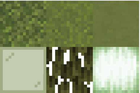 Minecraft Green Palette, Minecraft Green Block Palette, Minecraft Palates, Minecraft Palettes, Minecraft Block Palette, Minecraft Palette, Minecraft Pallets, Block Pallets, Starry Forest