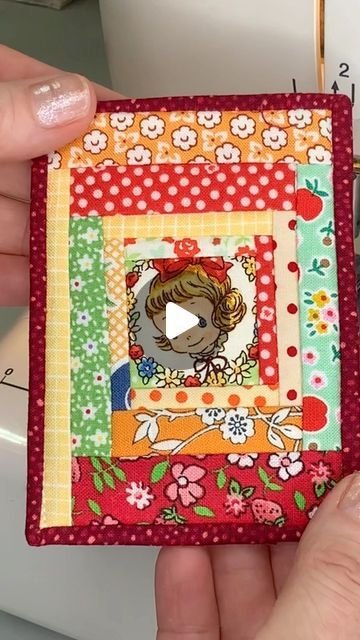 2,684 likes, 37 comments - berry_birdy on January 13, 2023: "Make a tiny micro mini quilt for a Valentine’s Day card, gift tag, phone rest, for your mini quilt wall, for your miniature collection or just for fun! Check out my YouTube channel to find out how I make it without a pattern! (Link in profile)☺️ . Use up your small scrap fabric pieces, and fall in love with tiny 💕✂️ . #mini #youtube #youtubechannel #miniquilt #miniquilts #scrapquilt #gifttags #logcabinquilt #sewcute #sewinglove #... Miniature Quilts Patterns Free, Quilted Christmas Stockings, Quilts Patterns, Miniature Collection, Quilt Wall, Miniature Quilts, Log Cabin Quilt, Scrap Fabric, January 13