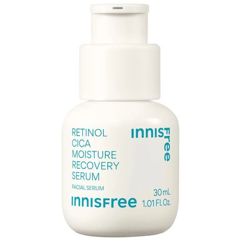 Gentle Retinol Cica Moisture Recovery Serum - innisfree | Sephora Innisfree Serum, Wonyoung Innisfree, Innisfree Retinol Cica, Innisfree Retinol, Retinol Cica, Gentle Retinol, Retinol Serum, Facial Serum, Green Beauty