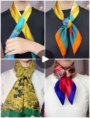 66K views · 1.6K reactions | Different Ideas for How to Tie a Scarf | Beautiful Scarf Styles for Women. Stylish Ways to Tie a Scarf | By Art & Craft | Hello everyone, choose a lovely
scarf and drop it over your neck and have the left one come
around over in one loop and have it tied with a knot and
have it one more knot securing it further. Then after that
loosen the scarf a little bit and move it to the left
adjusting the shape. Fold your scarf into half and drop it
over your neck and have it tips into a knot and drop the left
one into the loop you have and have it crisscross and have
another knot and have it crisscross each other twice and
drop it into its own loop and adjust the shape after that.
Drop your scarf from the front side and have a tips come
around and have it come back at th Ways To Tie A Scarf, Wear Scarf, Tie A Scarf, Scarf Knots, Scarf Tie, Ways To Wear A Scarf, Different Ideas, Folding Clothes, Scarf Tying