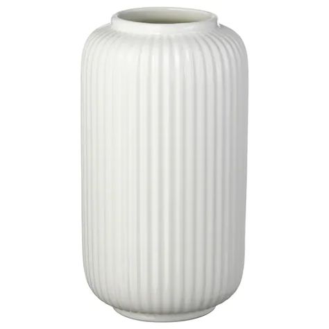 Decorative Vases & Bowls - IKEA Ikea Vases, Ikea Finds, Ikea Decor, Recycling Facility, Elegant Vases, Artificial Potted Plants, White Ceramic Vases, White Vase, Ikea Family