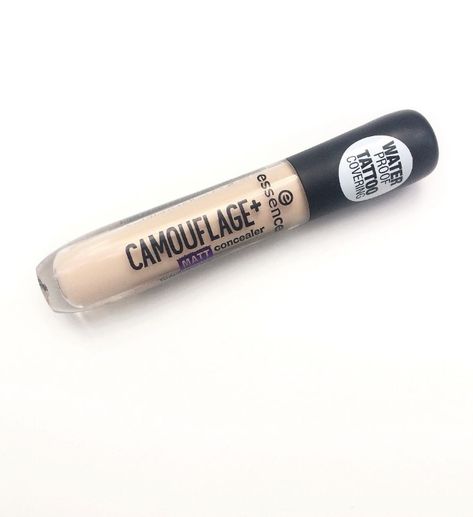 Essence Camouflage + Matt Concealer Review #makeup #beauty #blogger Products Makeup, All Essence Products, Adriana Lima Makeup Products, Essence Makeup Png, Makeup Products Essence, Make Up Essence, Essence Aesthetic, Essence Concealer, Best Essence Products