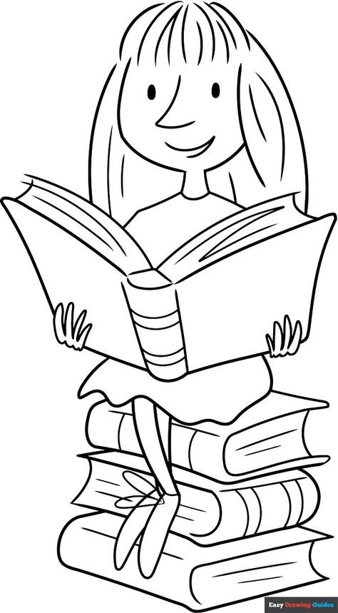 Free, printable Matilda Coloring Page for kids. Print it out or color it online. https://easydrawingguides.com/coloring-pages/matilda/ Popular Cartoons, Printable Coloring Sheets, Coloring Tutorial, Drawing Tutorial Easy, Guided Drawing, Free Printable Coloring, Free Printable Coloring Pages, Cartoon Kids, Step By Step Drawing