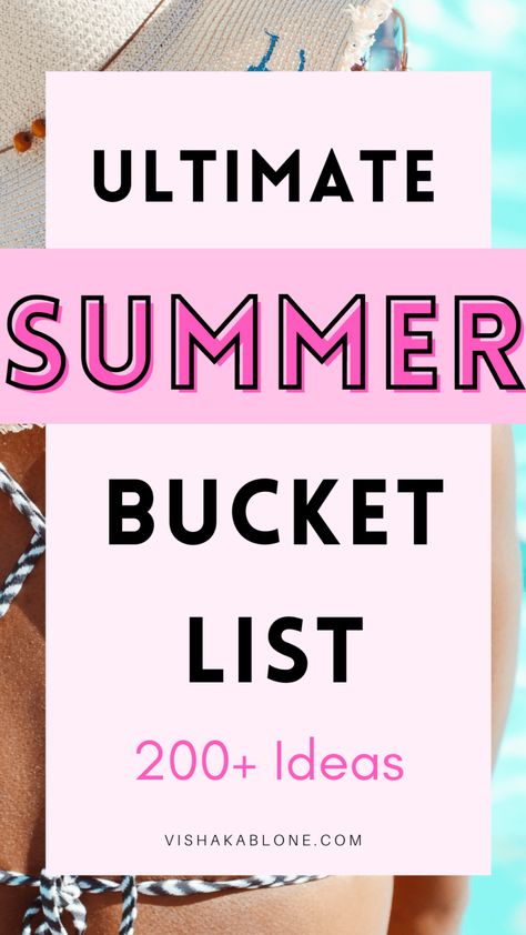 Summer Bucket List Adults, Summer Bucket List For Adults, Bucket List For Adults, Summer Bucket List Ideas, Ultimate Summer Bucket List, Outdoor Summer Activities, Make Your Own Wine, Summer Challenge, Learn Makeup