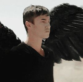 Dominion Michael, Tom Wisdom, Dominion Syfy, Male Angels, Maleficent Movie, Warriors Pictures, Winged People, Angel Warrior, City Of Bones