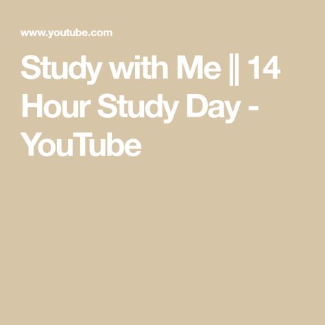 Study with Me || 14 Hour Study Day - YouTube Study With Me, Christmas Holidays, Holidays, Christmas