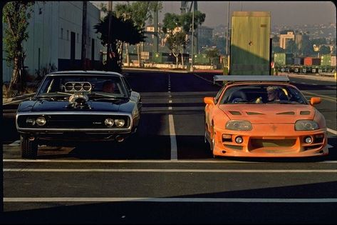 Fast And Furious, Muscle Cars, Wallpapers, Road, Cars, Orange