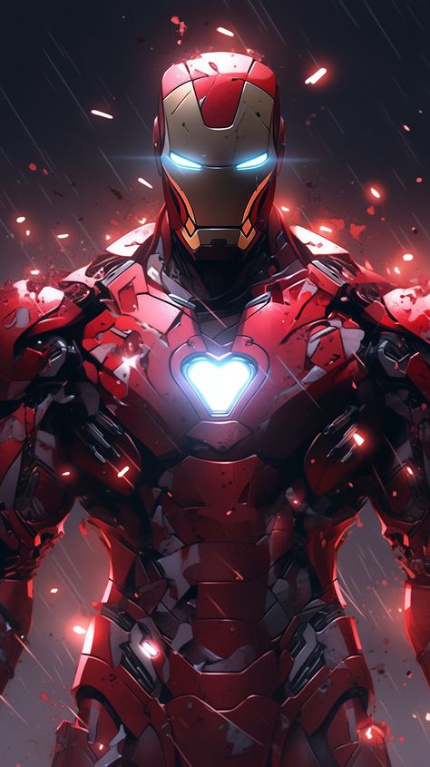 ai art, midjourney, badass, wallpaper, manga, cover art, artstation, marvel, dc, comics, anime, one piece, batman, spiderman, dinosaurs Marvel Iron Man Wallpaper, Ironman Wallpaper Hd 4k, Iron Man Comic Art, Ironman Wallpaper, Stark Tech, Iron Man 4, Iron Man Artwork, Iron Man Pictures, Iron Man Fan Art