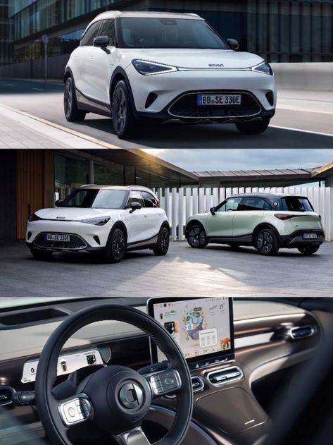 2023 Smart #1 electric SUV Mercedes Smart, Internal Combustion Engine, Benz Smart, Unique Vehicles, Audi E Tron, Electric Suv, Audi E-tron, Combustion Engine, Smart Car