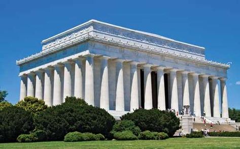 Lincoln Memorial | monument, Washington, District of Columbia, United States | Britannica.com Lincoln Statue, Fountain Park, Dc Monuments, Millenium Park, Speaker Of The House, The Parthenon, Arlington National Cemetery, River Trip, Neoclassical Architecture