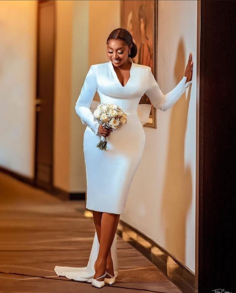 Elegant Civil Wedding Dress Classy, Simple Civil Wedding Dress Classy, Civil Wedding Dresses Classy, Civil Wedding Dresses Courts, Civil Dress, Courthouse Wedding Dress, Marriage Dress, Civil Wedding Dresses, Classy Wedding Dress