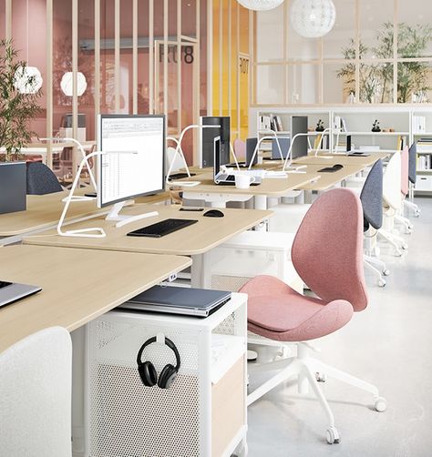 Ikea For Business, Ikea Business, Office Ikea, Ikea Office, Interior Minimal, Office Solutions, Durable Furniture, Business Furniture, Workspace Design