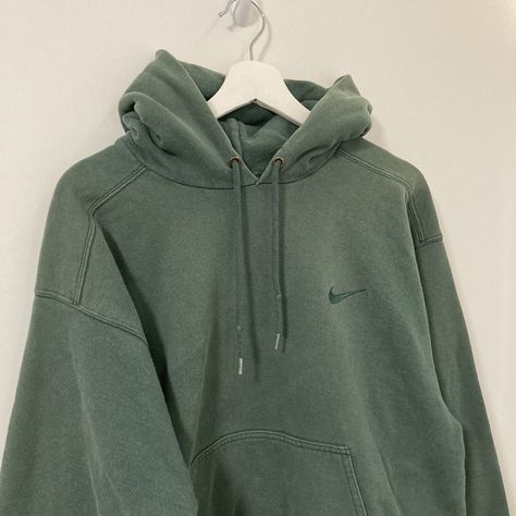 Nike Vintage Nike 90s Tonal Swoosh Hoodie | Grailed Unique Hoodies, Nike Vintage, Men's Tops, Vintage Nike, Nike Tops, Forest Green, Nike Men, Nike, Mens Tops