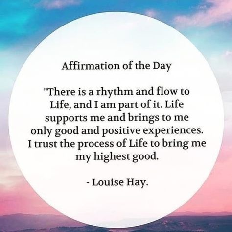 Louis Hay Affirmations, Louise Hay Quotes, Louise Hay Affirmations, Mermaid Bathroom, Spiritual Psychology, Affirmation Of The Day, Louise Hay, Morning Affirmations, All Quotes