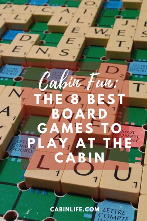 While you’re at the cabin, there’s a good chance you want to spend most of your time outside. Nature rules at the cabin, but the weather doesn’t always feel that way. If the weather doesn't go as planned on your next cabin getaway, make sure you have these board games at the ready to stay unplugged. Cabin Activities, Remote Cabin, Best Board Games, Outside Nature, Cabin Getaway, Getaway Cabins, Fun Board Games, River House, Canoeing