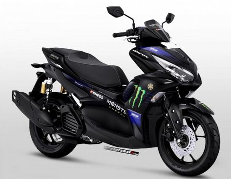 Yamaha Aerox 155 MotoGP Edition launched in Indoensia at INR 1.53 lakh Yamaha Aerox 155, Aerox 155 Yamaha, Maverick Vinales, Scooter Price, Yamaha Motogp, Motogp Race, Aerox 155, Motor Generator, Yamaha Nmax