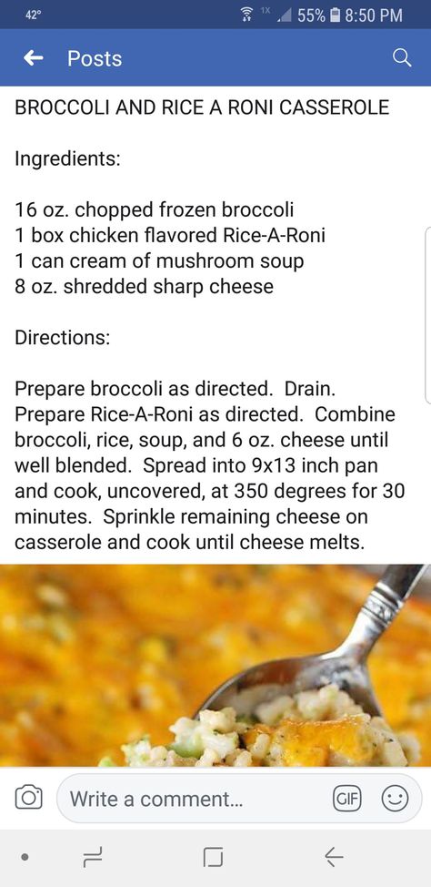 Brocolli Cheese Rice, Brocolli Cheese, Chicken Flavored Rice, Rice A Roni, Broccoli Cheese Casserole, Cheese Rice, Chicken Broccoli Casserole, Broccoli Rice, Frozen Broccoli