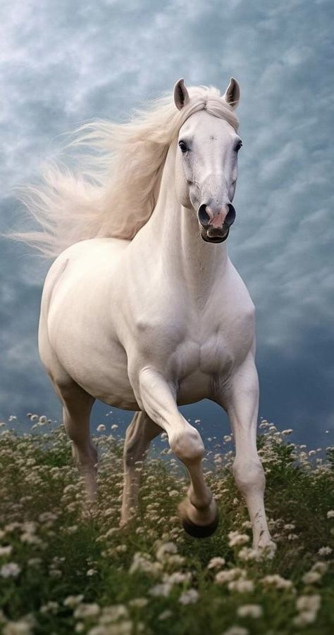 Majestic Horse Photography, Horse Reference Photos, White Horse Wallpaper, Horse Photography Art, Horse Wallpapers, White Horse Photography, Horse Background, Wild Horse Pictures, Horses Photography