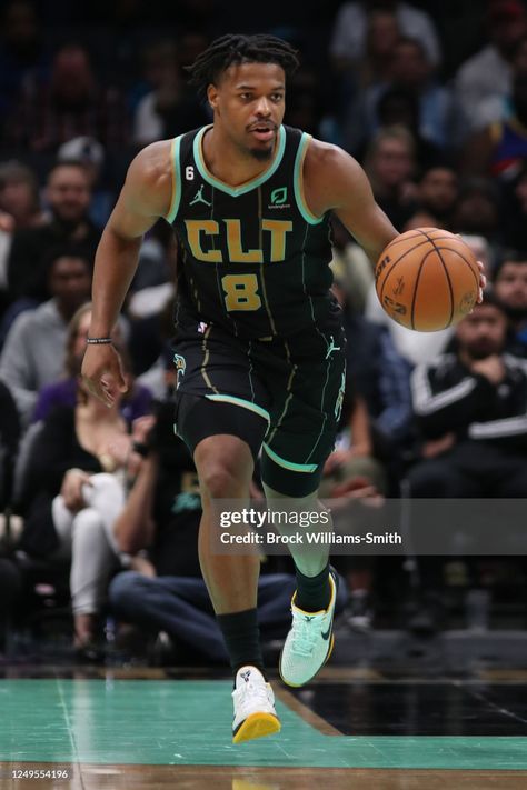 Dennis Smith Jr. #8 of the Charlotte Hornets dribbles the ball during... News Photo - Getty Images Dennis Smith Jr, Charlotte Hornets, Digital Asset Management, Charlotte North Carolina, National Basketball Association, Dallas Mavericks, Hornet, North Carolina, Dallas