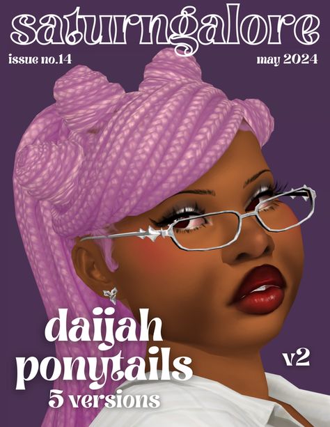 daijah braided ponytails ⚖️ | Patreon Braided High Ponytail, Braided Ponytails, 4 Braids, Knot Braid, 4 Characters, Bantu Knots, High School Years, High Ponytail, High Ponytails