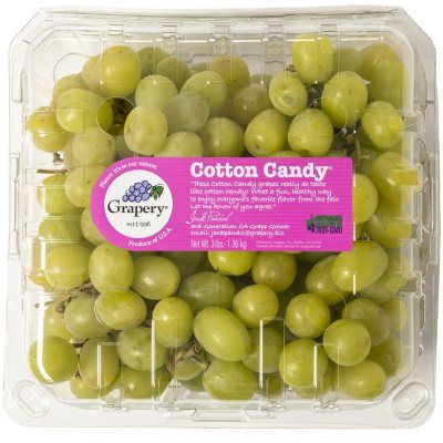 Candy Grapes, Cotton Candy Grapes, Cotton Candy Flavoring, Fruit Salads, Grocery Foods, Summer Snacks, Fresh Fruits And Vegetables, Sam's Club, Healthy Fruits