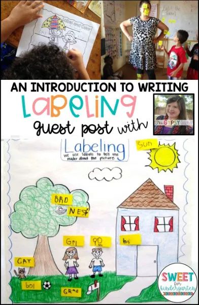 Kindergarten Writing Lessons, Writing Classroom, Labeling Activities, Interactive Writing, Elementary Writing, Writing Instruction, Kindergarten Lesson Plans, Writer's Workshop, Kindergarten Centers