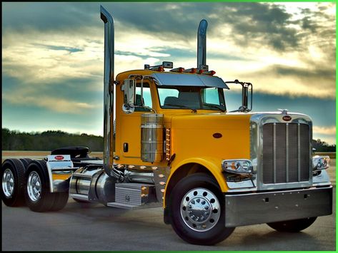 Peterbilt 389, Custom Big Rigs, Peterbilt 379, Show Trucks, Built Truck, Peterbilt Trucks, Bad To The Bone, Big Rig Trucks, Dump Trucks