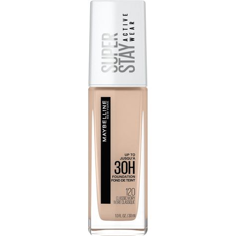 PRICES MAY VARY. Long Lasting Full Coverage Maybelline Foundation: For an up to 24 hour face makeup that smoothly delivers highly pigmented full coverage foundation, look no further; Super Stay foundation goes on smooth and stays put no matter what comes your way Foundation Makeup, Full Coverage Formula: Maybelline Super Stay Full Coverage Foundation Makeup delivers up to 24-hour wear for a flawless finish and lightweight, high-impact coverage that glides onto the skin for a flawless makeup fini Superstay Maybelline, Maybelline Foundation, Long Lasting Foundation, Maybelline Superstay, Drugstore Foundation, Oil Free Foundation, Maybelline Makeup, Power Of Makeup, Full Coverage Foundation