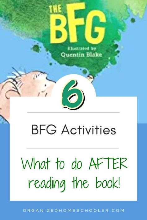 Bfg Book Project, The Bfg Activities Classroom, Bfg Craft, Bfg Display, Bfg Party, Bfg Activities, Theater Activities, Bfg Novel Study, The Bfg Book