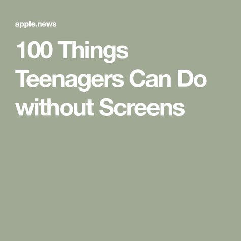 100 Things Teenagers Can Do without Screens How To Do Henna, Make A Photo Collage, How To Juggle, Bored At Home, 100 Things To Do, What To Do When Bored, Activities For Teens, Invitation To Play, Teen Magazine