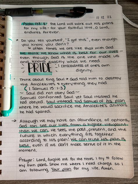 Bible Study Notes Psalms, Psalm 138:8, Psalms Bible Study Notes, Bible Study Notebook Scripture Journal, Psalms Devotional, Daily Devotional Journal Ideas, Bible Notes Ideas Notebooks, Devotional Journal Ideas, Bible Verse Notebook