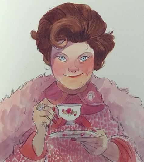 umgridge | amanda macfarlane Umbridge Fanart, Harry Potter Professors, Harry Potter 5, Dolores Umbridge, Harry Potter Art Drawings, Slytherin Harry Potter, Mermaid Disney, Harry Potter 2, Harry Potter Collection