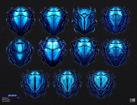 Blue Beetle Redesign, Blue Beetle Scarab, Beetle Cosplay, Superhero Reference, Power Reference, Dc Universe Online, Xolo Maridueña, Beetle Art, Spartan Warrior