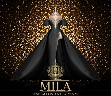 Simoleoni Miss Universe Dresses, Royalty Dresses, Pagent Dresses, Clothes Cc, Met Gala Outfits, Met Gala Dresses, Cc Furniture, Big Dresses, Famous Dress