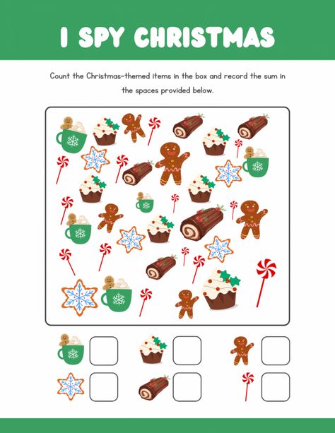 I Spy Christmas Printable - A Fun and Festive Game for the Hoildays - OhLaDe I Spy Christmas Printable, I Spy Christmas, Christmas I Spy, Family Challenge, Game Quotes, Funny Fashion, I Spy, Holiday Memories, Holiday Looks