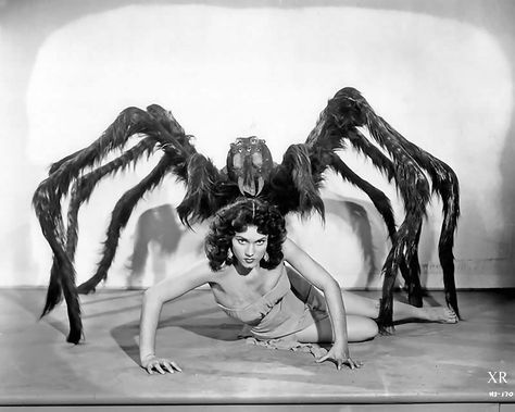 Creepy Photos, Retro Horror, Sci Fi Horror, Classic Horror Movies, Classic Monsters, Spider Woman, Foto Vintage, Creature Feature, Vintage Horror