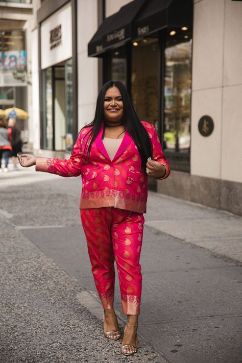 The Plus-Size Women Who Ruled the Street Style Game During New York Fashion Week Fashion Week Plus Size, Plus Size Night Out, Plus Size Fashion For Women Indian, Plus Size Night Out Outfit, Stile Blair Waldorf, Adrette Outfits, Fest Outfits, Stil Inspiration, Outfit Trends