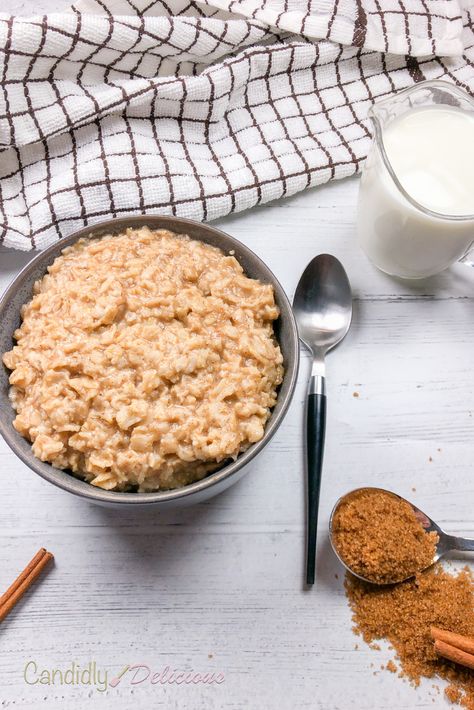 Sweet Cinnamon Oatmeal is an easy to prepare and comforting breakfast for the whole family. #breakfastrecipe #vegetarianrecipe #easyrecipes Comforting Breakfast, Cinnamon Oatmeal, Top Recipes, Breakfast Time, Nut Free, Ingredients Recipes, Food Print, Slot Gacor, Dairy Free