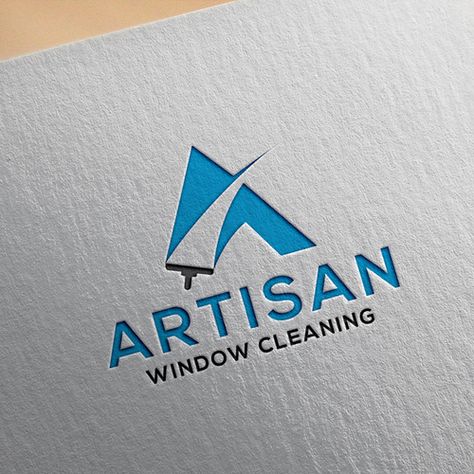 Window Washing Logo, Window Cleaning Logo, Cleaning Buisness, Cleaning Logo Design, Fresh Logo Design, Candle Logo Design, Clean Logo Design, Window Washing, Logo Online Shop