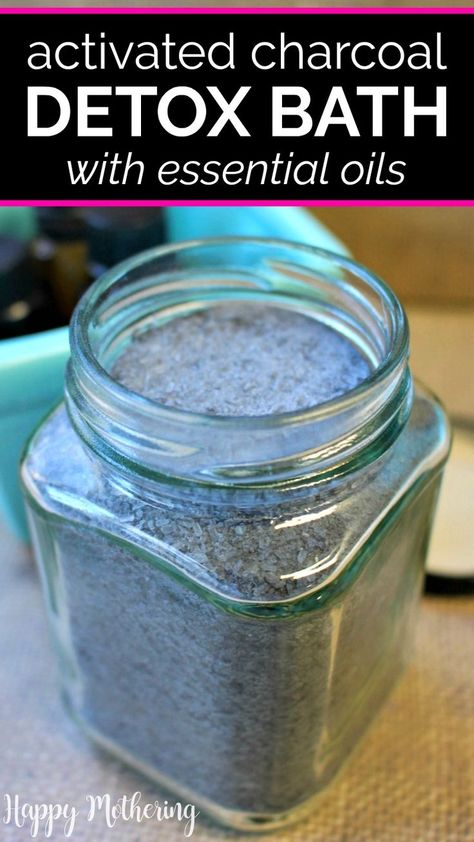 Activated Charcoal Bath Soak, Bath Soak For Sore Muscles, Healing Baths, Activated Charcoal Recipes, Charcoal Recipes, Activated Charcoal Uses, Detox Bath Recipe, Snacks Diy, Bath Soak Recipe