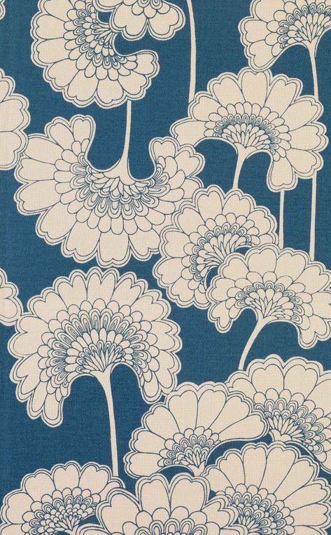 Motifs Art Nouveau, Florence Broadhurst, Motifs Textiles, Motif Art Deco, Pola Bordir, Fabric Wall Art, Japanese Patterns, Textile Patterns, Surface Pattern Design