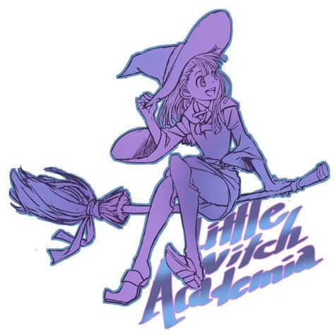 Pose Reference Witch, Witch Pose Reference, Witch Poses Reference Drawings, Witch Flying On Broom, Atsuko Kagari, My Little Witch Academia, Witch Drawing, Witch Characters, Halloween Figures