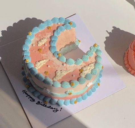 Pastel Cupcakes, Pastel Cakes, Pretty Dessert, Cute Baking, Creative Birthday Cakes, Think Food, Pretty Birthday Cakes, Cute Birthday Cakes, Just Cakes