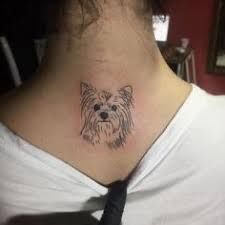 The 14 Best Yorkshire Terrier Tattoo Ideas | Page 3 of 3 | PetPress Watercolor Yorkie, Terrier Tattoo Ideas, Yorkshire Terrier Tattoo, Half Sleeve Tattoos Traditional, Westie Tattoo, Minnie Tattoo, Terrier Tattoo, Tatoo Dog, Tattoos Traditional